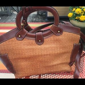 Fossil Vintage Straw bag